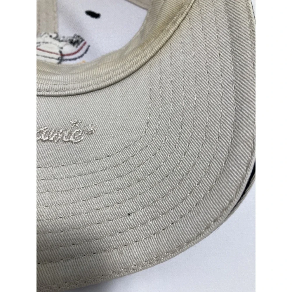 Bridgestone Invitational Golf Hat Cap Adult Off White Firestone CC STAINs‎